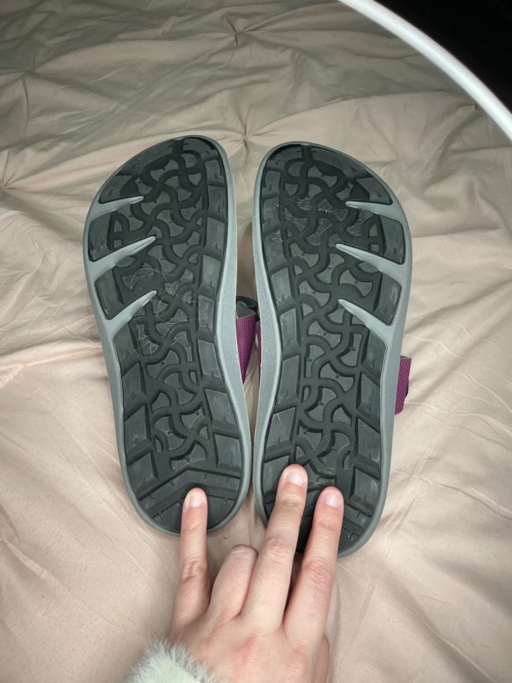 Birkenstock Kalahari Purple Pepper Safaris Women’s Like New Size 38 - Picture 7 of 7